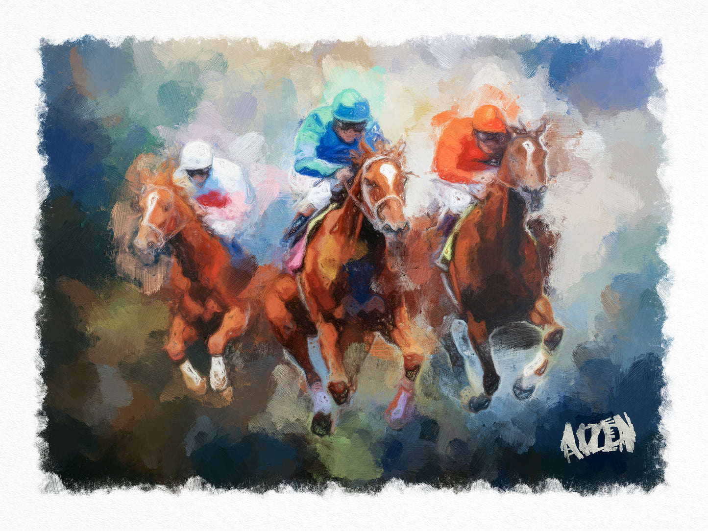 Down the Stretch