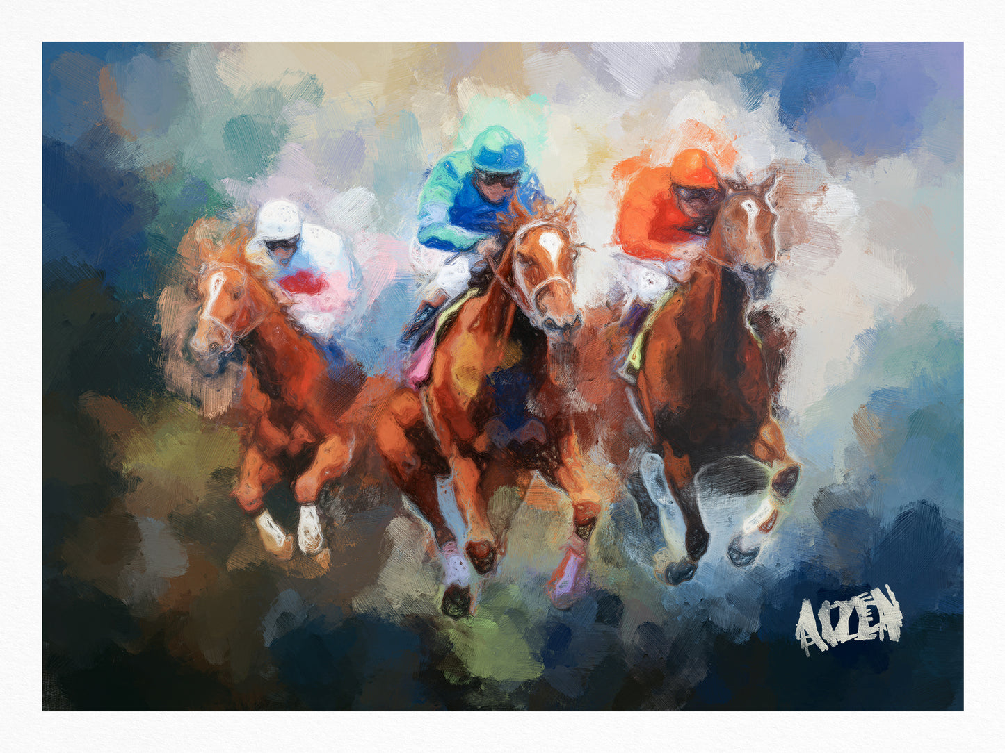 Down the Stretch