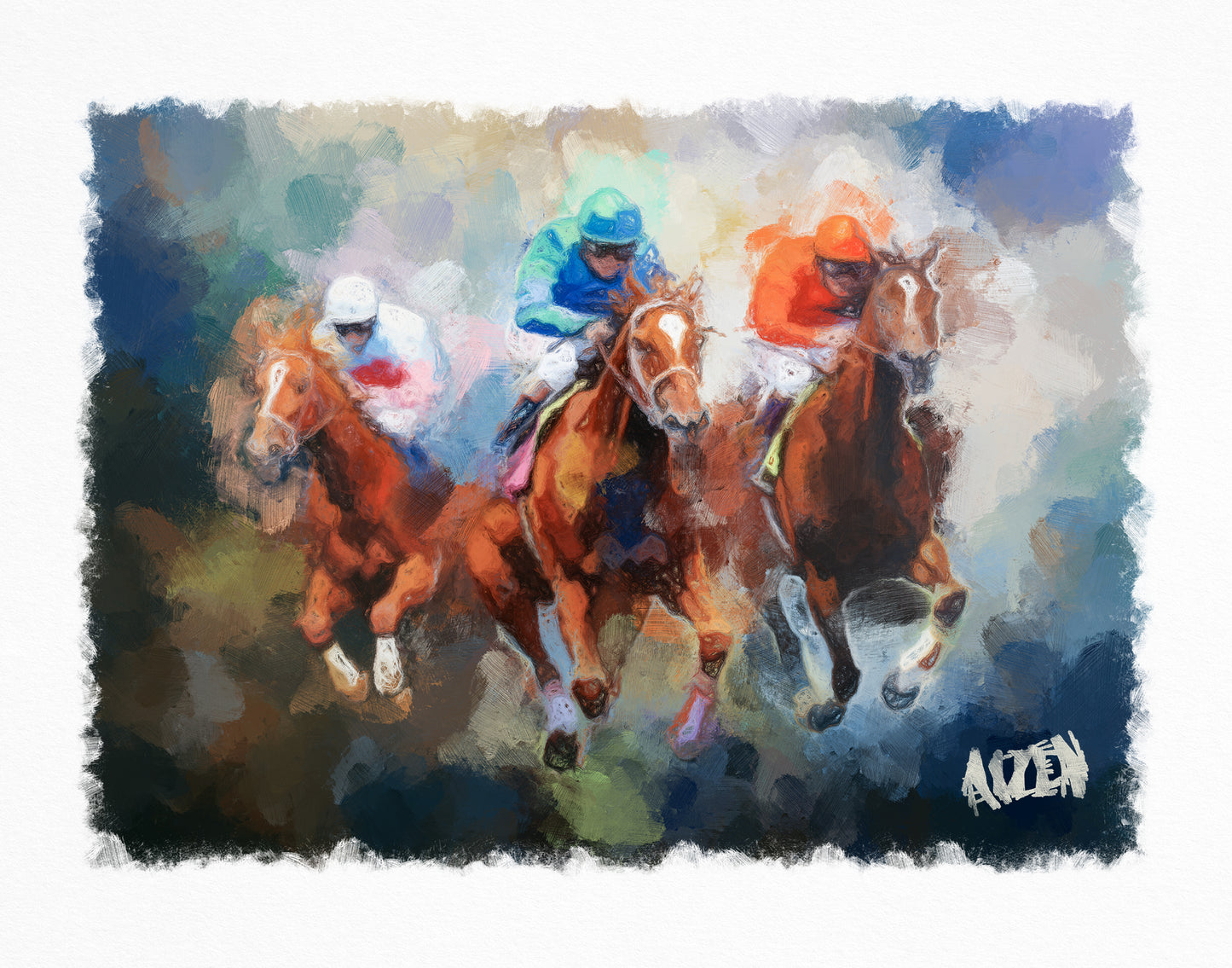 Down the Stretch